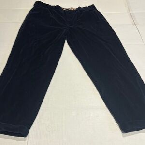 Brooks Brothers Elliot dark navy Pants pockets front back 100 % cotton corduroy